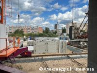 Строительство муниципального дома на Маяковского, 54 в Перми ведётся уже на уровне 5-го этажа Строительство муниципального дома на Маяковского, 54 в Перми ведётся уже на уровне 5-го этажа