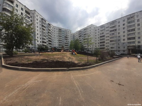 В этом году в Перми уже отремонтирована 31 придомовая территория по нацпроекту