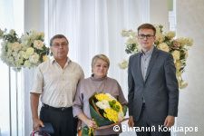 В Перми наградили супружеские пары, прожившие в браке более 40 лет