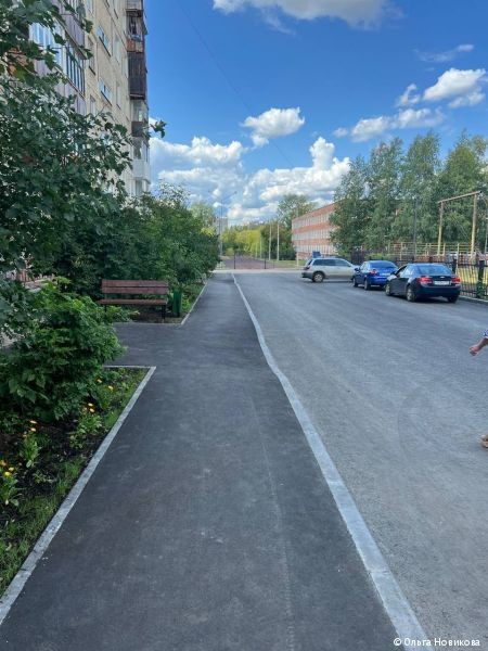 В этом году в Перми уже отремонтирована 31 придомовая территория по нацпроекту