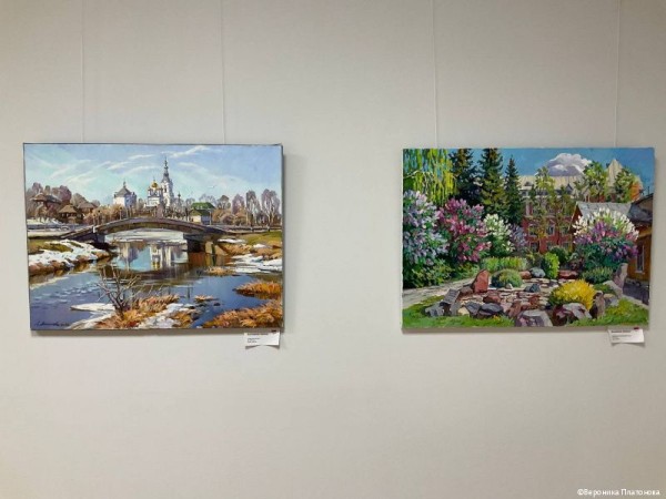 В администрации Перми открылась выставка картин художницы Любови Малышевой