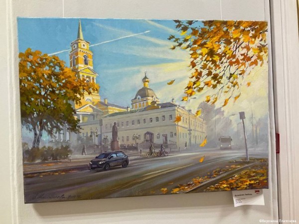 В администрации Перми открылась выставка картин художницы Любови Малышевой