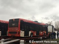 В Пермь прибыли первые электробусы