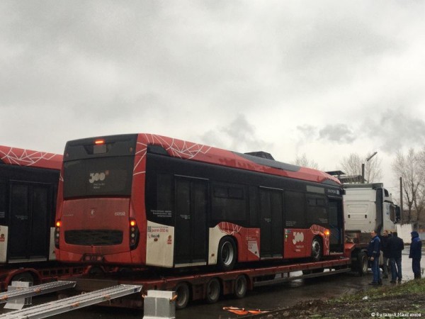 В Пермь прибыли первые электробусы