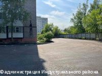 В Индустриальном районе Перми завершён ремонт всех придомовых территорий