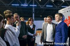 Эдуард Соснин встретился с пермскими школьниками на форуме «Образование и карьера»