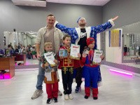 В Индустриальном районе Перми прошел спортивный фестиваль «Новогодний серпантин»