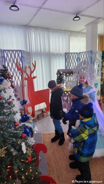 На набережной Камы в Перми открылась «Приемная Деда Мороза»