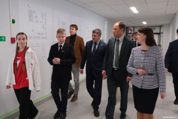 В Перми открыт новый корпус школы «Точка» В Перми открыт новый корпус школы «Точка»