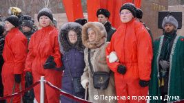 В Перми прошла церемония возложения цветов, приуроченная к 80-летию со Дня снятия блокады Ленинграда