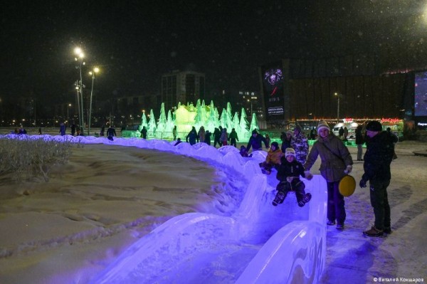 Главный ледовый городок Перми и локацию на набережной Камы посетили более 730 тысяч гостей