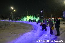 Главный ледовый городок Перми и локацию на набережной Камы посетили более 730 тысяч гостей