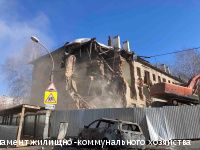 В Перми начался снос аварийного дома по улице Подлесной, 7/4