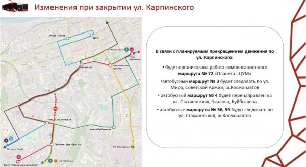 В Перми представлены предложения по изменению маршрутов в Индустриальном районе