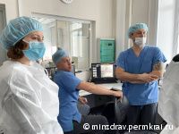 Ученики медицинских классов побывали на экскурсии в Пермском кардиодиспансере