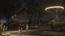 В Перми начались работы по реконструкции сквера у «Дома чекистов» 