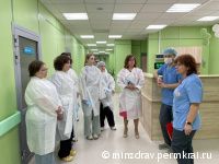 Ученики медицинских классов побывали на экскурсии в Пермском кардиодиспансере