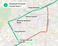 В Перми с 25 мая изменится движение транспорта в Индустриальном районе В Перми с 25 мая изменится движение транспорта в Индустриальном районе