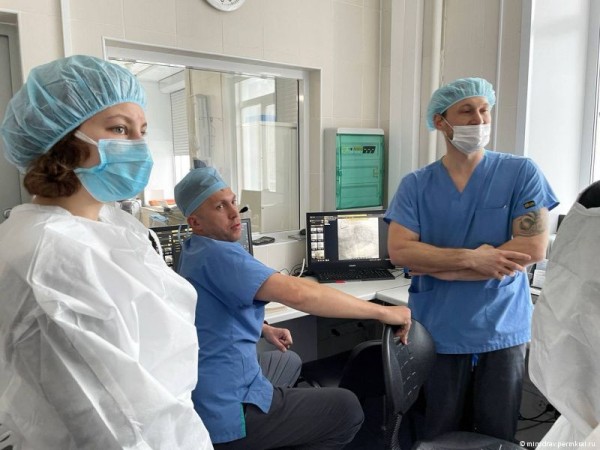 Ученики медицинских классов побывали на экскурсии в Пермском кардиодиспансере