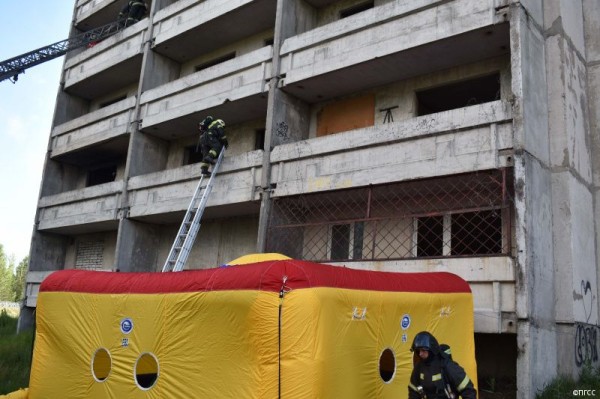 В Перми прошли учения по ликвидации ЧС в жилом доме