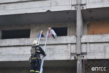 В Перми прошли учения по ликвидации ЧС в жилом доме