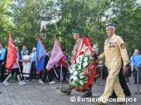 В Перми состоялась церемония возложения венков и цветов к мемориалу &laquo;Скорбящая&raquo; 