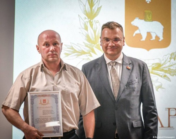 Глава Перми Эдуард Соснин поздравил с профессиональным праздником работников «Мотовилихинских заводов»