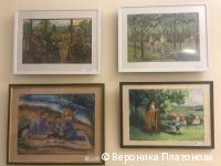 В администрации Перми открылась выставка картин юных художников