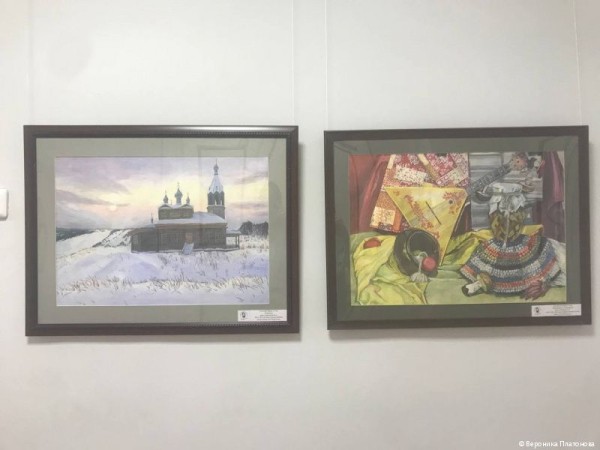 В администрации Перми открылась выставка картин юных художников