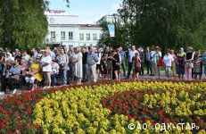 В Перми открыт сквер имени конструктора Алексея Полянского