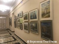 В администрации Перми открылась выставка картин юных художников