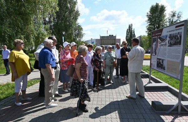 В Перми открыт сквер имени конструктора Алексея Полянского