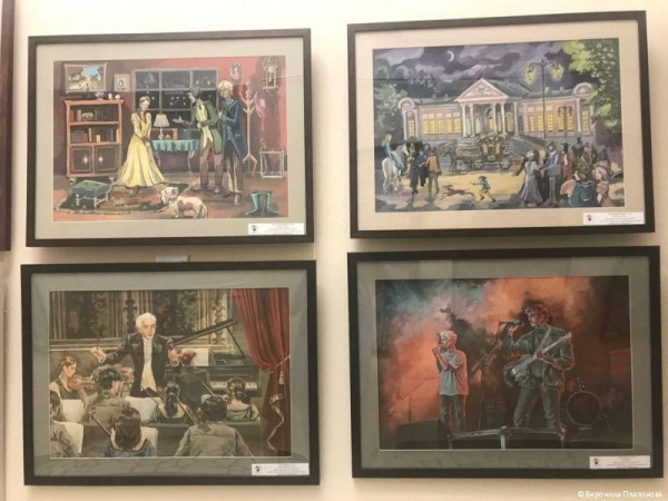 В администрации Перми открылась выставка картин юных художников