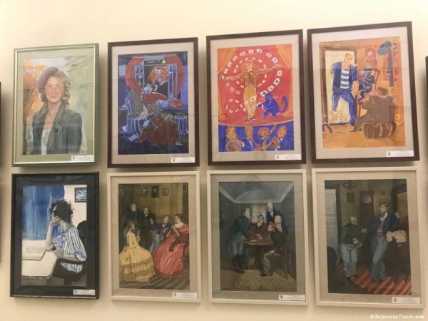 В администрации Перми открылась выставка картин юных художников