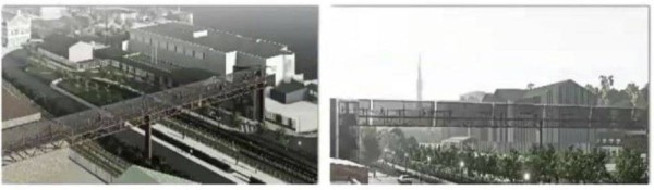 Новый участок пермской набережной и «Завод Шпагина» свяжет надземный переход Новый участок пермской набережной и «Завод Шпагина» свяжет надземный переход