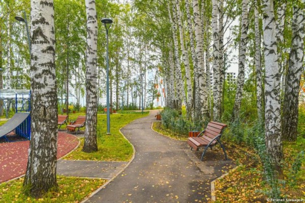 В Перми открыты сразу два новых сквера В Перми открыты сразу два новых сквера