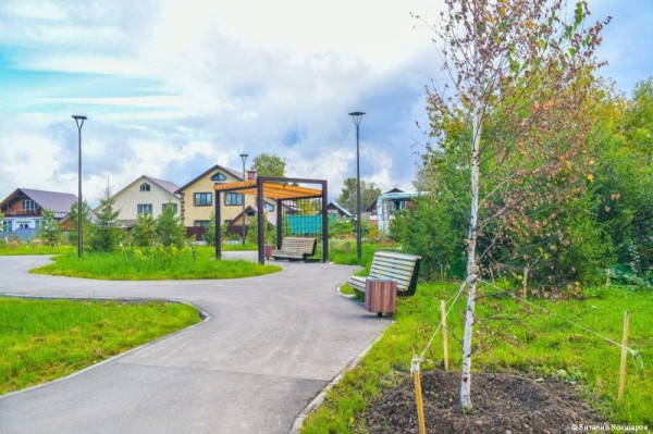 В Перми открыты сразу два новых сквера В Перми открыты сразу два новых сквера