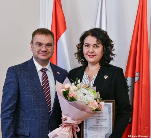 Глава Перми Эдуард Соснин наградил благодарственными письмами воспитателей детских садов