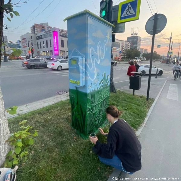 В рамках проекта «Молодёжный арт-патруль» в центре Перми появилось 11 новых арт-объектов