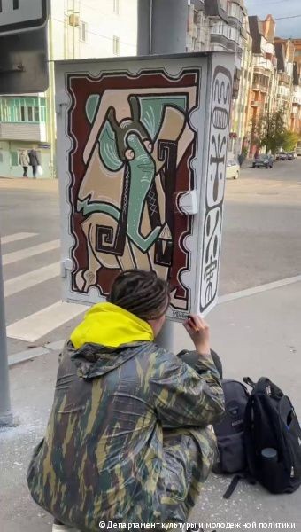 В рамках проекта «Молодёжный арт-патруль» в центре Перми появилось 11 новых арт-объектов