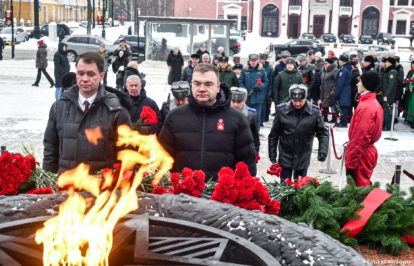 В Перми прошла церемония возложения цветов, приуроченная ко Дню снятия блокады Ленинграда