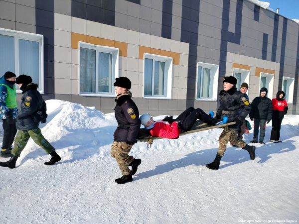В Перми в преддверии Дня защитника Отечества прошла военно-спортивная эстафета «Ратник»
