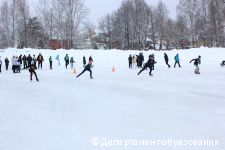 В Перми прошли соревнования по конькобежному спорту среди школьников