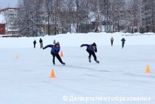 В Перми прошли соревнования по конькобежному спорту среди школьников
