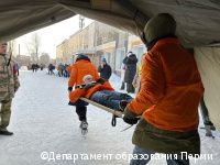 В Перми в преддверии Дня защитника Отечества прошла военно-спортивная эстафета «Ратник»