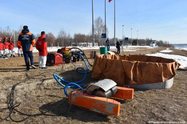 В Перми активно проводятся противопаводковые мероприятия