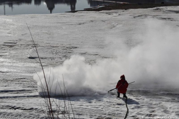 В Перми активно проводятся противопаводковые мероприятия