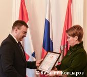 Глава Перми Эдуард Соснин вручил благодарности матерям участников СВО