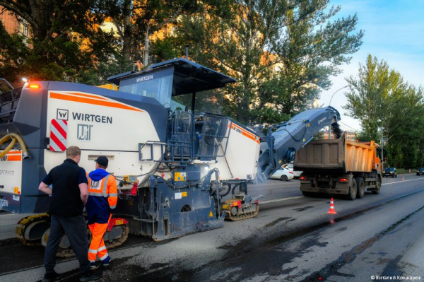 В Перми на бульваре Гагарина стартовал дорожный ремонт