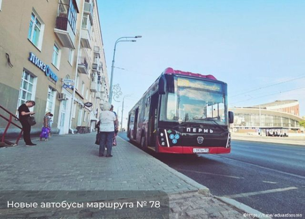 В Перми на линию вышли новые автобусы